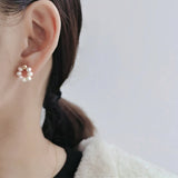 Safed - Boucles d'Oreilles Or et Perles d'Eau Douce