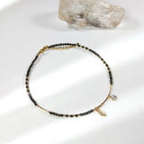 Heihu - Chaîne de Cheville Obsdienne, Œil de Tigre