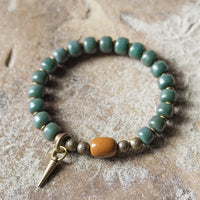 Miki - Bracelet Cuivre et Graine de Bodhi