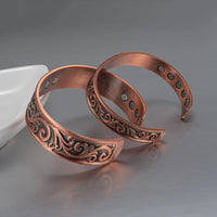 Anan - Bracelet Jonc Cuivre Magnétique