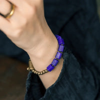 Ryuno - Bracelet Cuivre et Lapis Lazuli