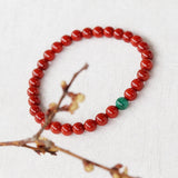 Kaze - Bracelet Jaspe et Malachite