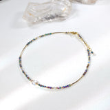 Hagane - Chaîne de Cheville Or et Hématite