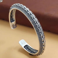 Jing - Bracelet Jonc Argent