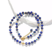 Himal - Collier Or et Lapis Lazuli