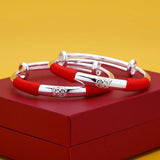 Yasuko - 2 x Bracelets de Cheville Argent