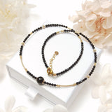 Ansha - Collier Or et Tourmaline