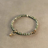 Suna - Bracelet Cuivre et Jaspe