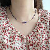 Seel - Collier Or et Lapis Lazuli