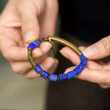 Asora - Bracelet Cuivre et Lapis Lazuli