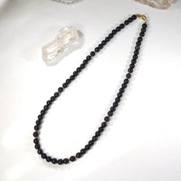 Noho - Collier Obsidienne