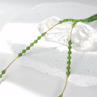 Panna - Collier Or et Jade