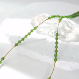 Panna - Collier Or et Jade
