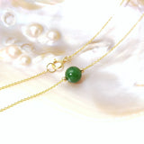 Dama - Collier Or et Jade