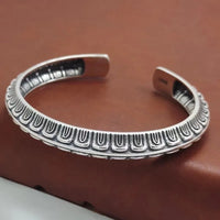 Jing - Bracelet Jonc Argent