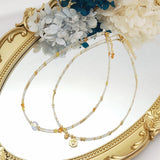 Fuyu - Collier Or et Citrine