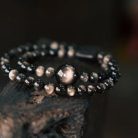 Bemala - Bracelet Obsidienne