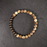 Zaya- Bracelet Cuivre et Jaspe Paysage