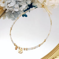 Fuyu - Collier Or et Citrine