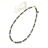 Shunya - שרשרת זהב ואובסידיאן