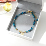 Kan - Bracelet Œil de Tigre Bleu