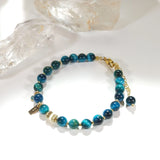 Shinon - Bracelet Œil de Tigre Bleu