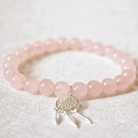 Meera - Bracelet Quart Rose