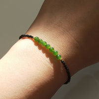 Shan-Shui - Bracelet Jade et Spinelle