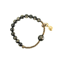 Duc - Bracelet Cuivre et Obsidienne