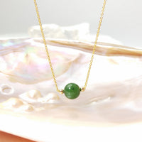 Dama - Collier Or et Jade