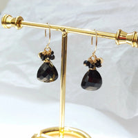 Siritt - Boucles d'Oreilles Or et Spinelle