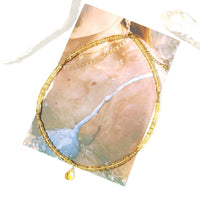 Kanchana - Collier Or et Citrine