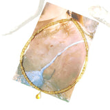 Kanchana - Collier Or et Citrine