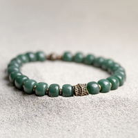 Taiga - Bracelet Cuivre et Grain de Bodhi