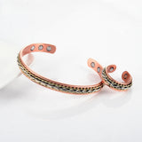 Torus - Bracelet Jonc et Bague Cuivre Magnétique