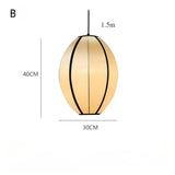 Suspension Style Japonais en Soie