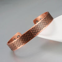 Tamba - Magnetic Copper Bangle Bracelet