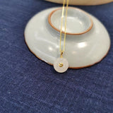 Bae - Pendentif Or et Jade