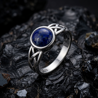 Ginsei – Ring aus Silber und Lapislazuli