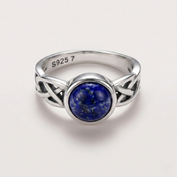 Ginsei – Ring aus Silber und Lapislazuli