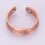 Tong - Bracelet Jonc et Bague Cuivre Magnétiques