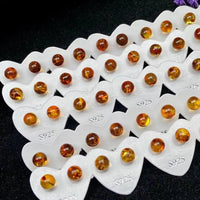 Ambrar - Boucles d'Oreilles Argent et Ambre