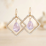 Makilap - Boucles d'Oreilles Or et Labradorite