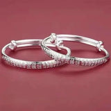 Akina - 2 x Bracelets de Cheville Argent