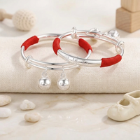 Miya - 2 x Bracelets de Cheville Argent
