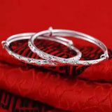 Kali - 2 x Bracelets de Cheville Argent
