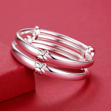 Kichi - Bracelet de Cheville Argent