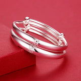 Kichi - Bracelet de Cheville Argent