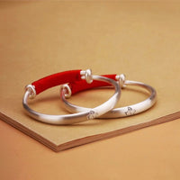 Mako - 2 x Bracelets de Cheville Argent