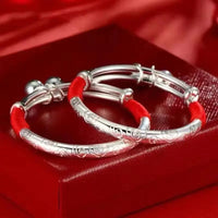 Wakumi - 2 x Bracelets de Cheville Argent